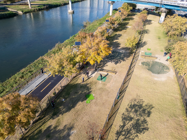 중랑천 파크골프장(항공)_3 썸네일